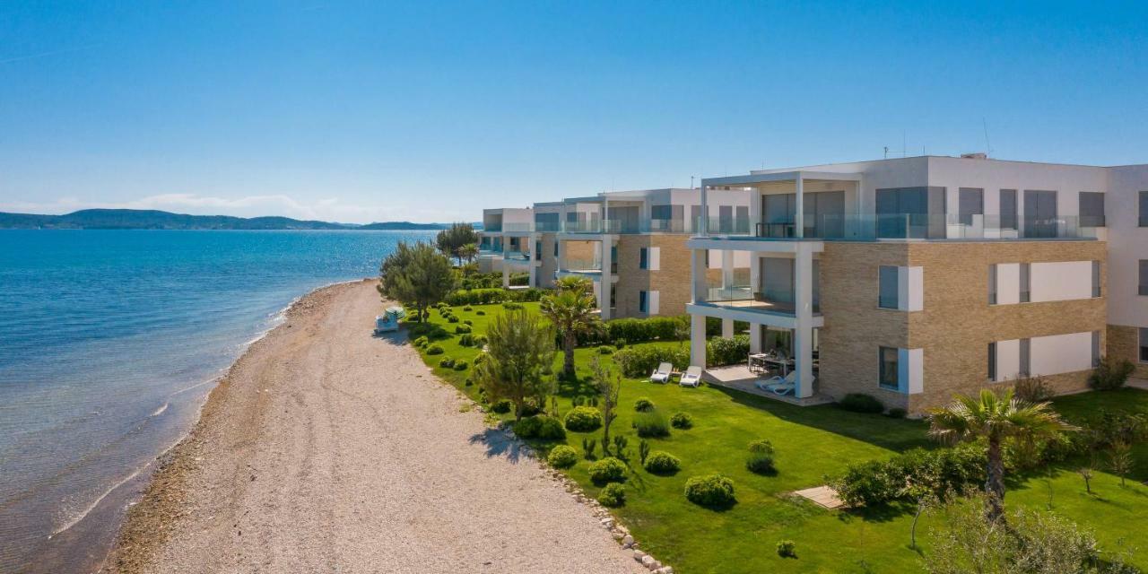 Luxury Design Beach Front Apartment Sukosan Exterior photo